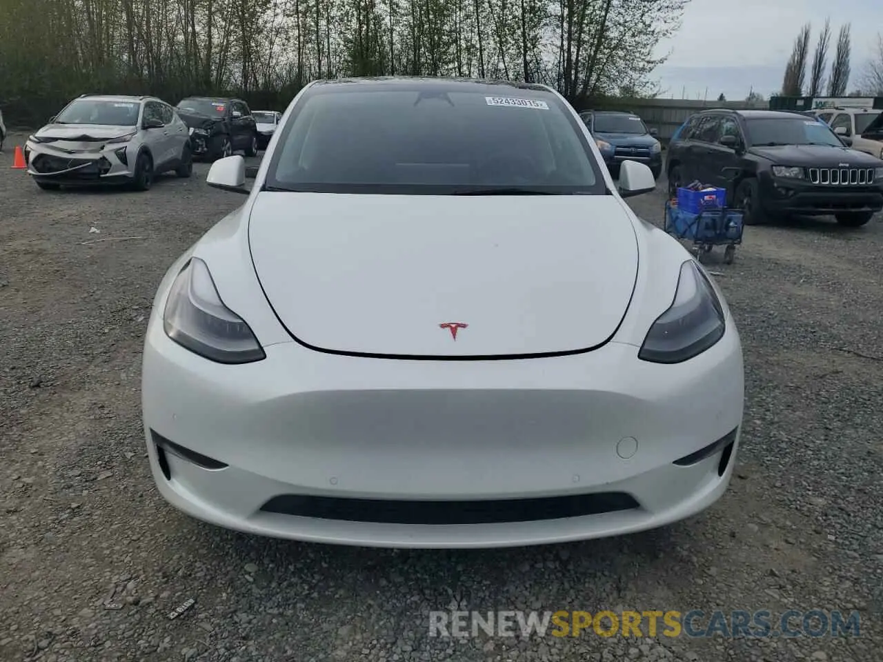 5 Фотография поврежденного автомобиля 7SAYGDEF5NF488800 TESLA MODEL Y 2022