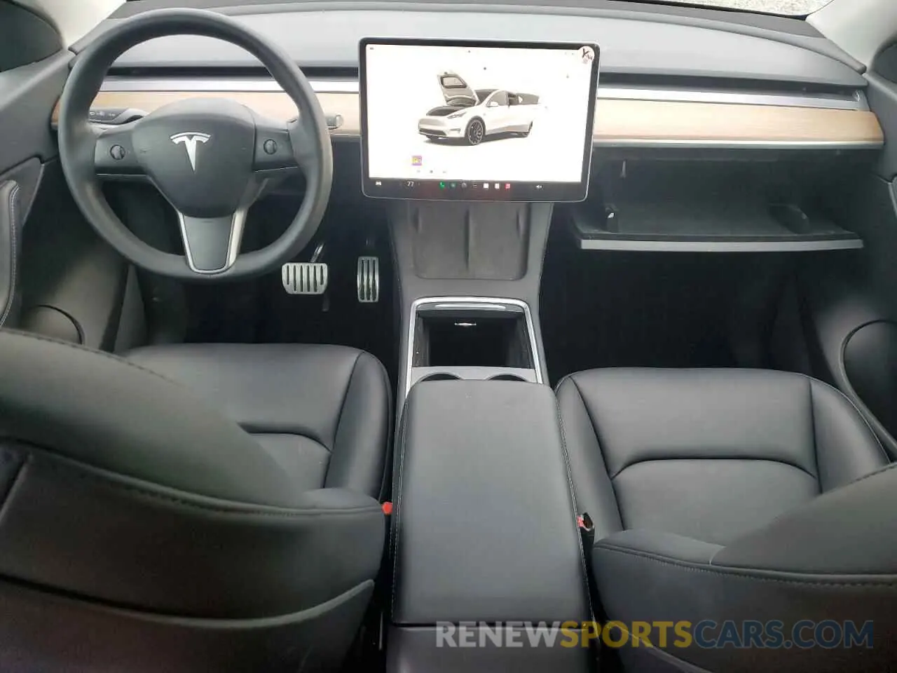 8 Фотография поврежденного автомобиля 7SAYGDEF5NF488800 TESLA MODEL Y 2022