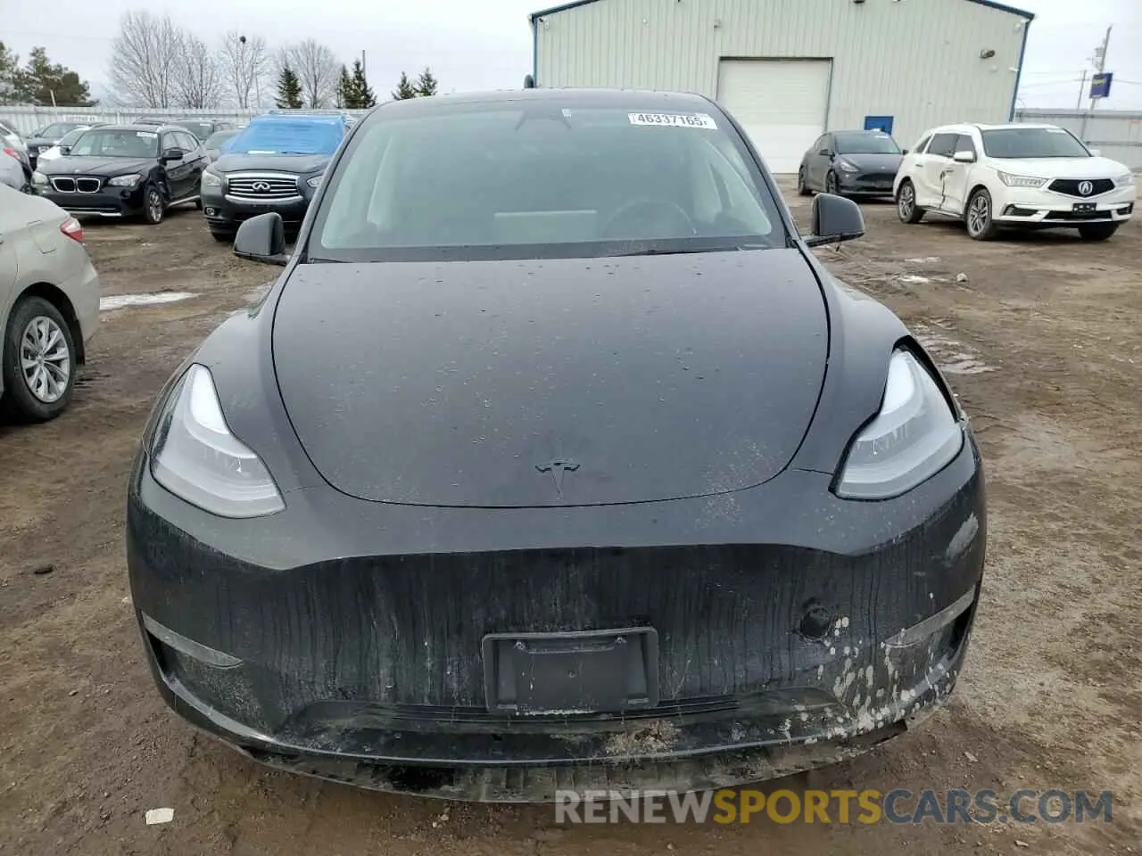 5 Фотография поврежденного автомобиля 7SAYGDEF5NF512464 TESLA MODEL Y 2022