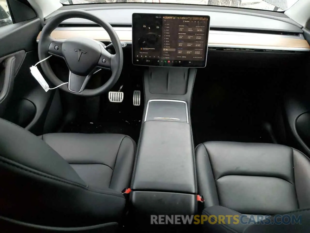 8 Фотография поврежденного автомобиля 7SAYGDEF5NF512464 TESLA MODEL Y 2022