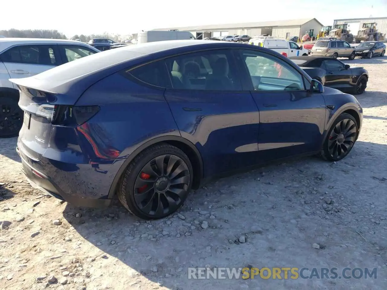 3 Photograph of a damaged car 7SAYGDEF6NF380248 TESLA MODEL Y 2022