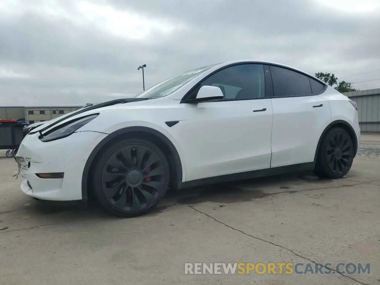 1 Фотография поврежденного автомобиля 7SAYGDEF6NF453165 TESLA MODEL Y 2022