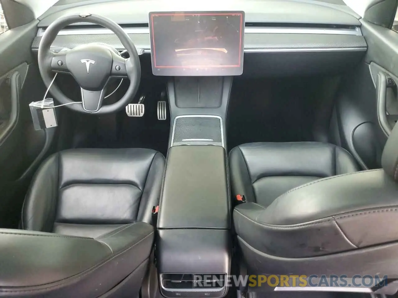 8 Фотография поврежденного автомобиля 7SAYGDEF6NF455000 TESLA MODEL Y 2022