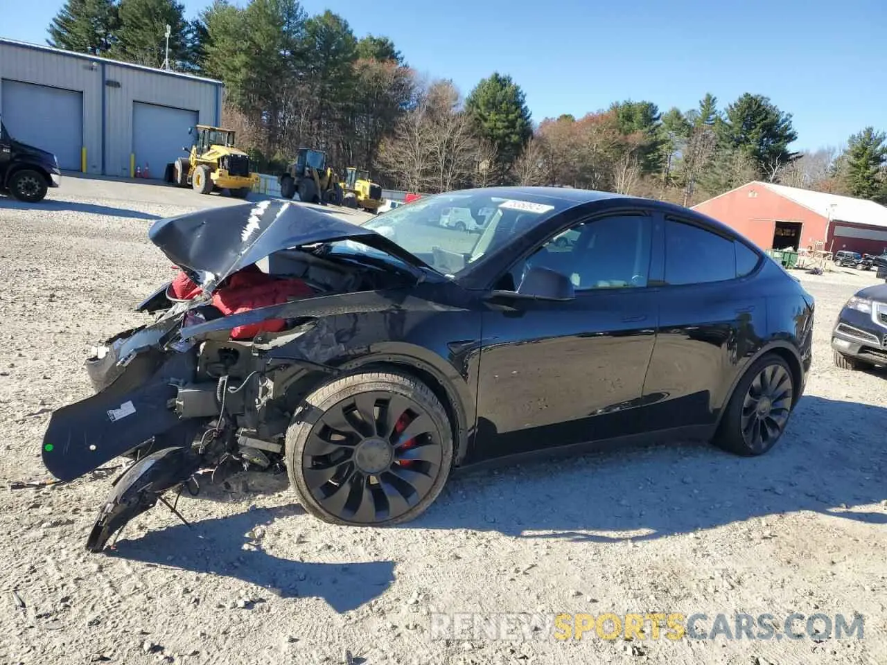 1 Фотография поврежденного автомобиля 7SAYGDEF6NF457183 TESLA MODEL Y 2022
