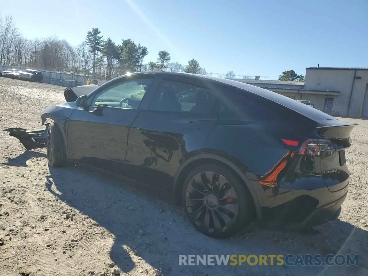 2 Фотография поврежденного автомобиля 7SAYGDEF6NF457183 TESLA MODEL Y 2022