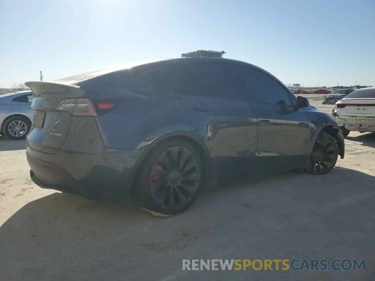 3 Фотография поврежденного автомобиля 7SAYGDEF6NF485288 TESLA MODEL Y 2022