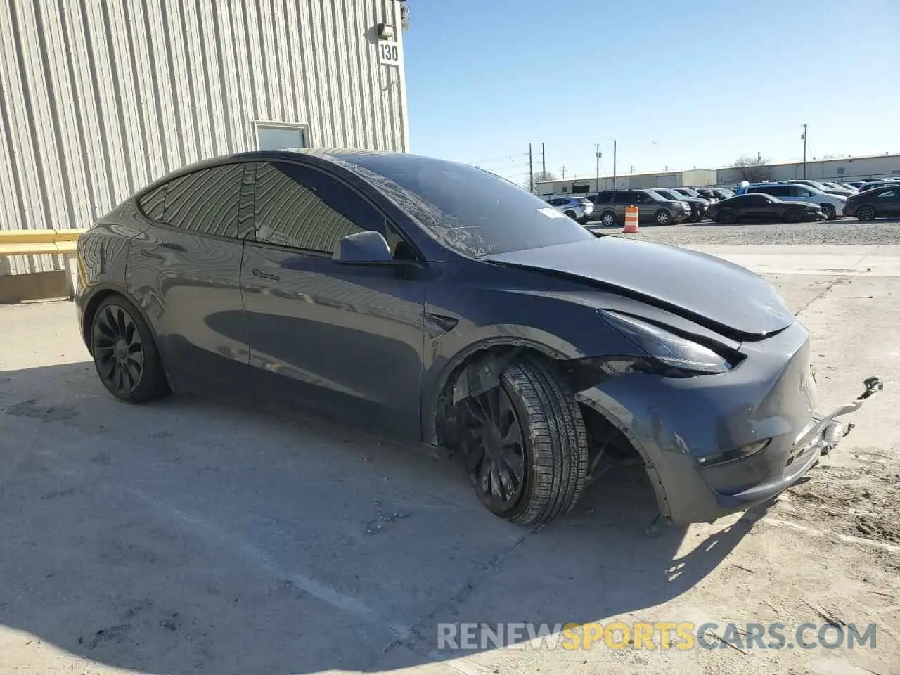 4 Фотография поврежденного автомобиля 7SAYGDEF6NF485288 TESLA MODEL Y 2022