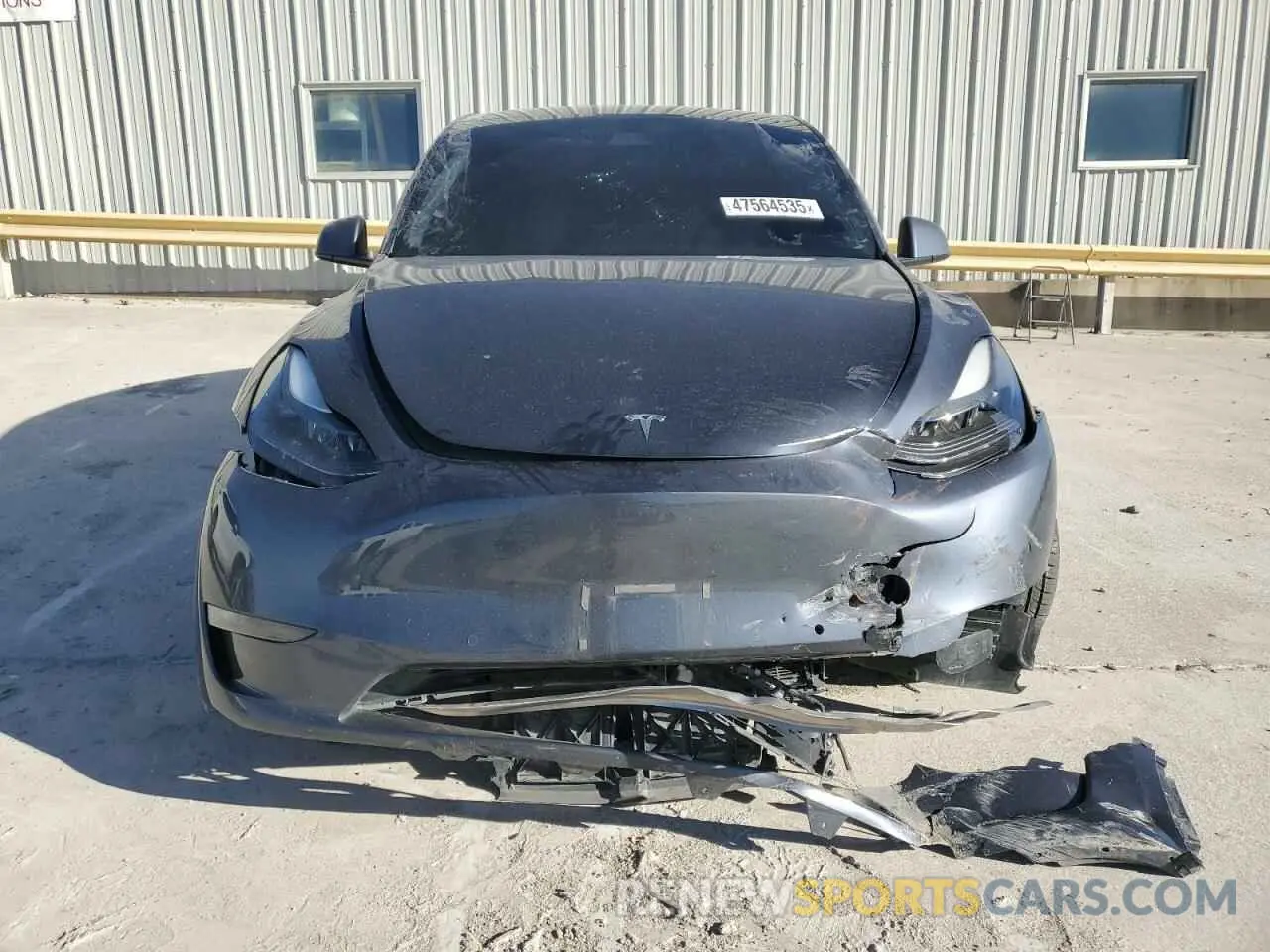 5 Фотография поврежденного автомобиля 7SAYGDEF6NF485288 TESLA MODEL Y 2022
