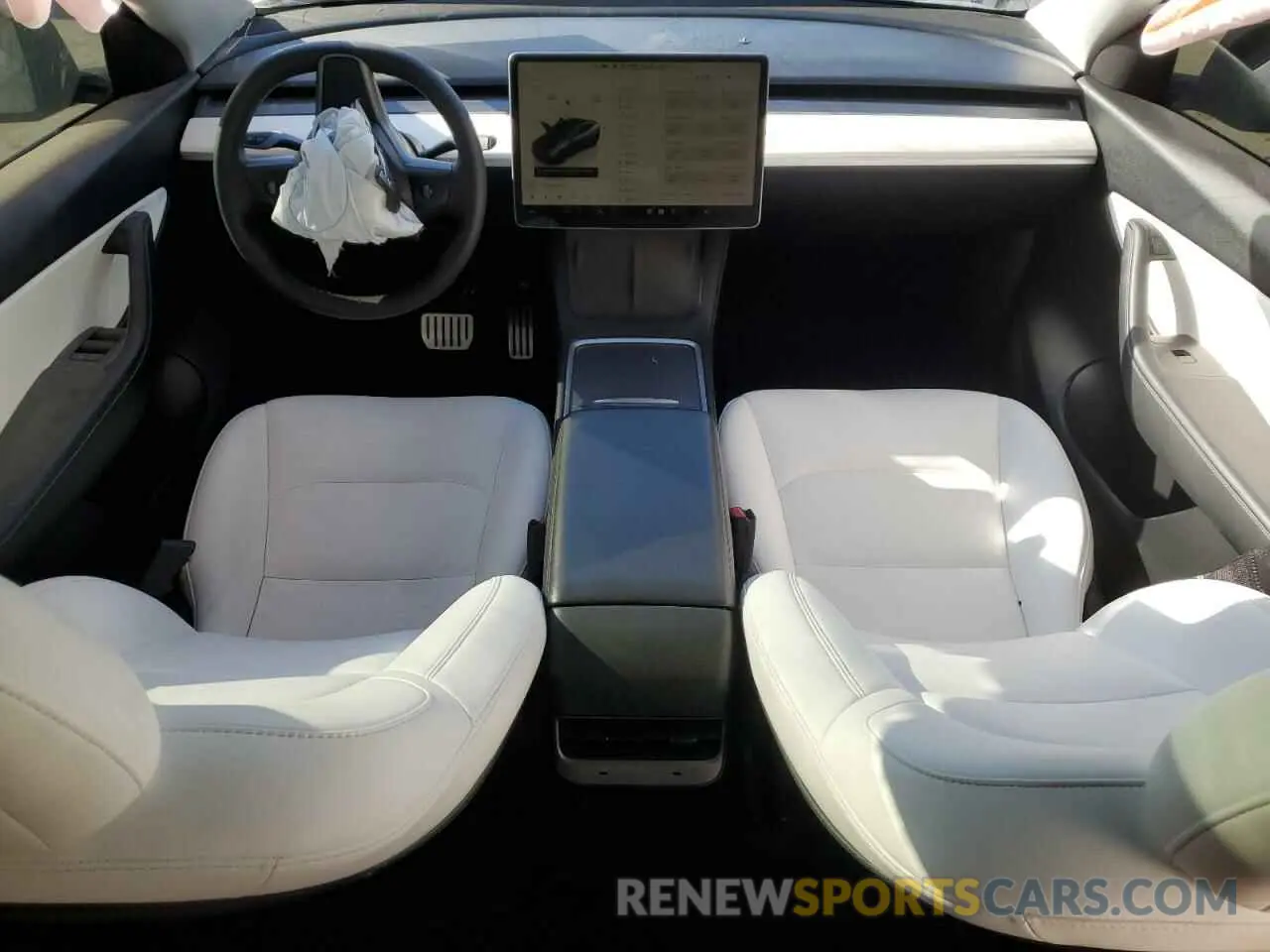 8 Фотография поврежденного автомобиля 7SAYGDEF6NF485288 TESLA MODEL Y 2022
