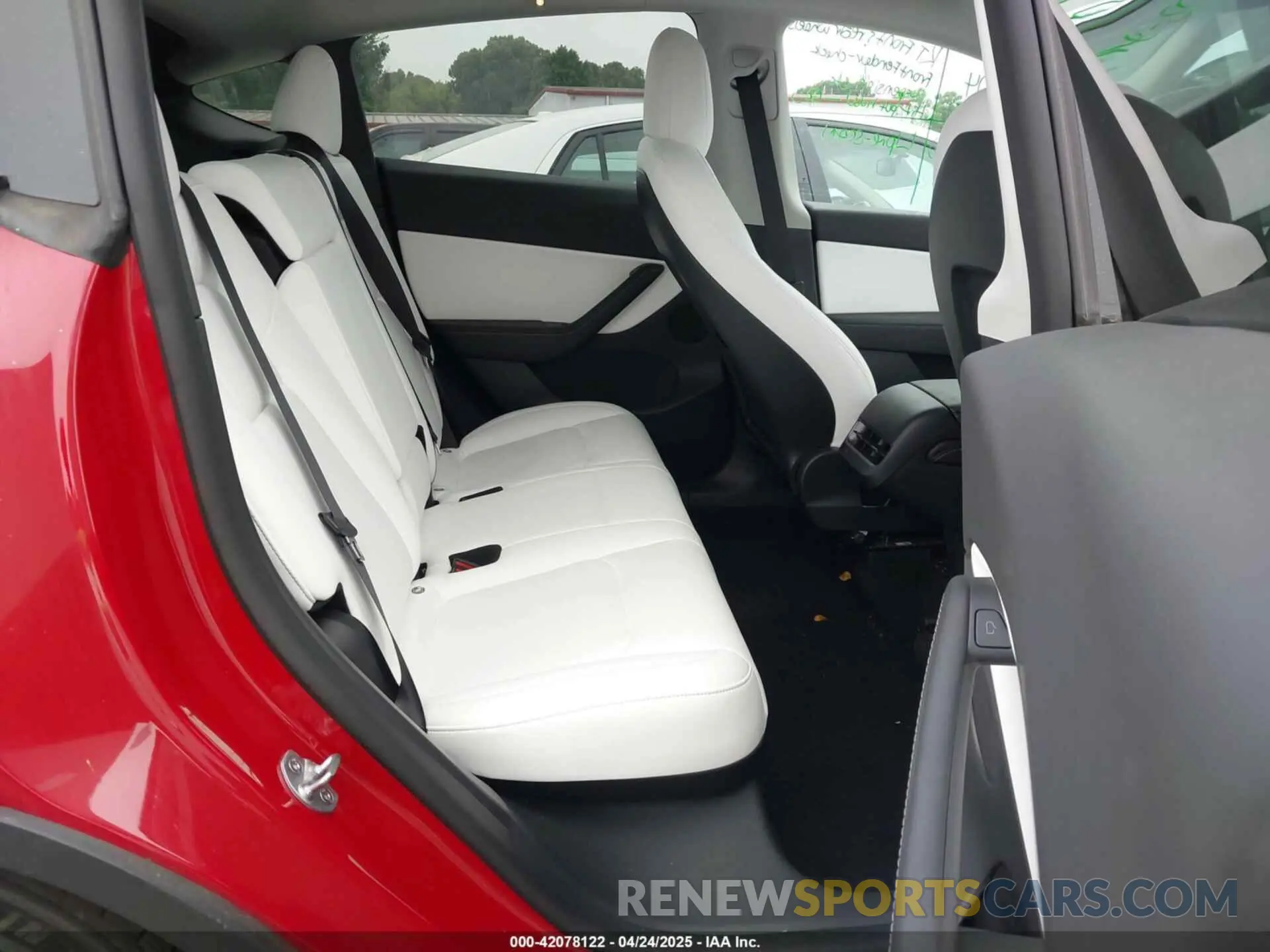 8 Фотография поврежденного автомобиля 7SAYGDEF6NF511436 TESLA MODEL Y 2022
