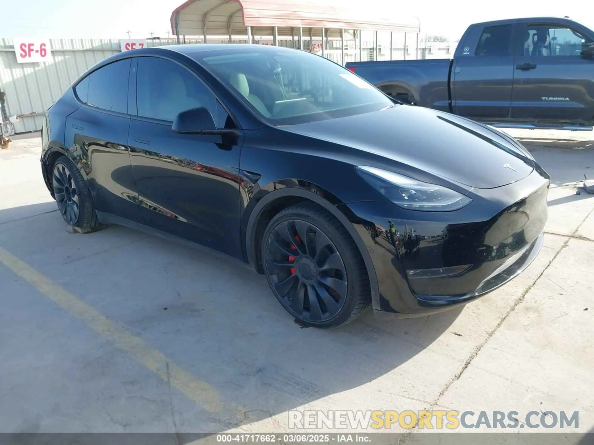 1 Фотография поврежденного автомобиля 7SAYGDEF6NF532027 TESLA MODEL Y 2022