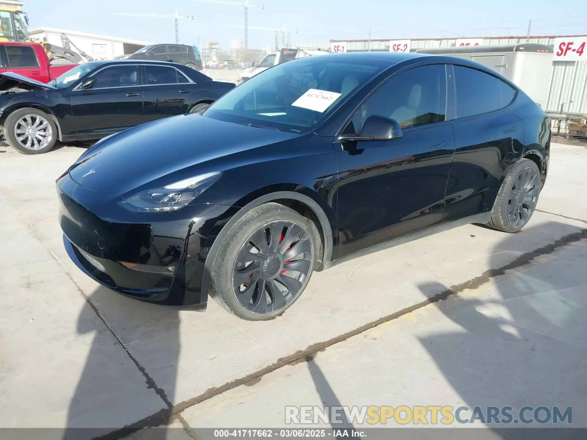 2 Фотография поврежденного автомобиля 7SAYGDEF6NF532027 TESLA MODEL Y 2022