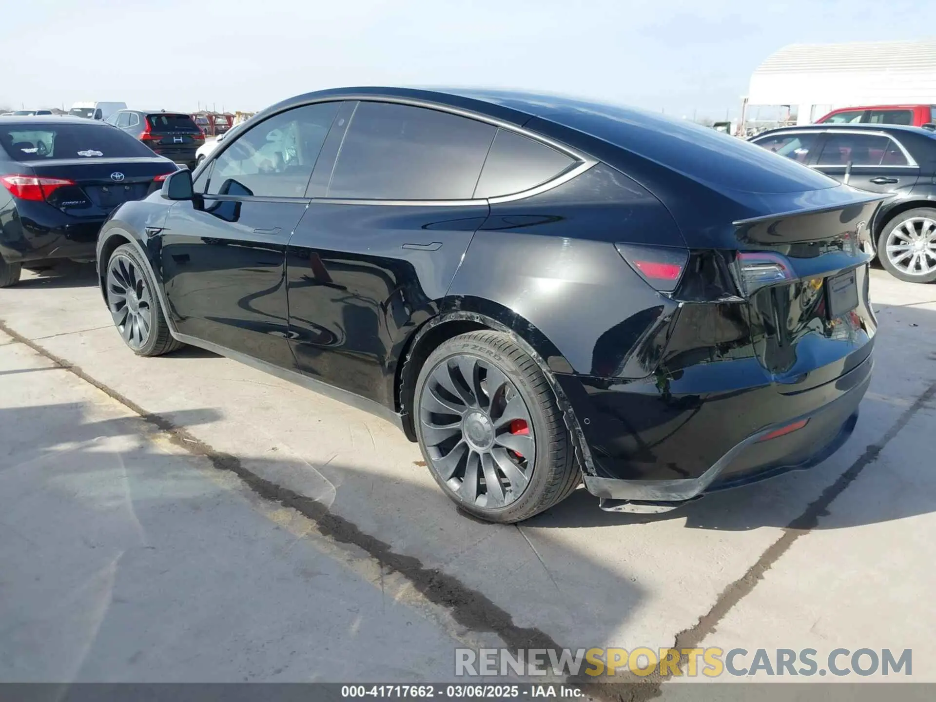 3 Фотография поврежденного автомобиля 7SAYGDEF6NF532027 TESLA MODEL Y 2022