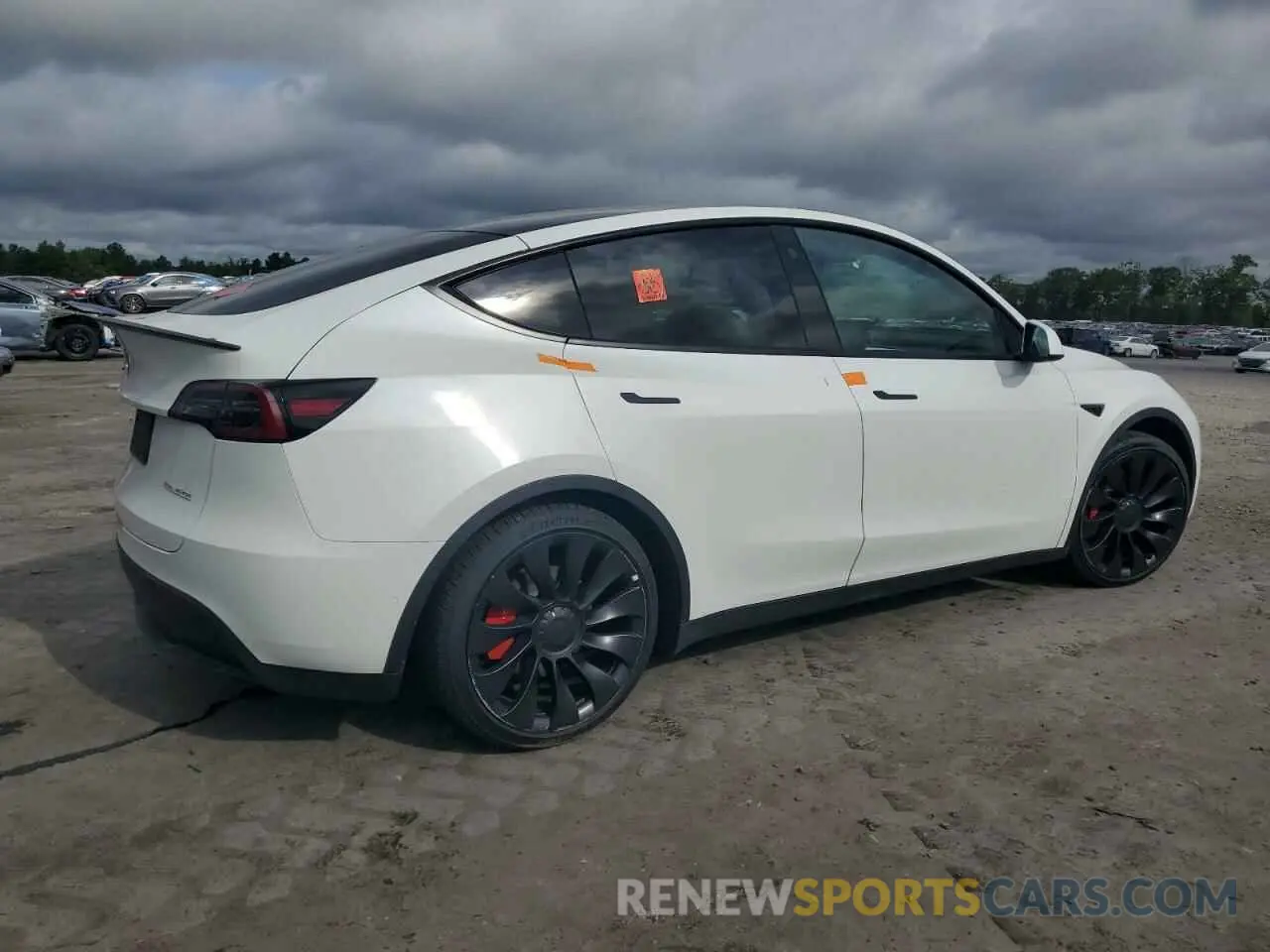 3 Photograph of a damaged car 7SAYGDEF6NF544193 TESLA MODEL Y 2022