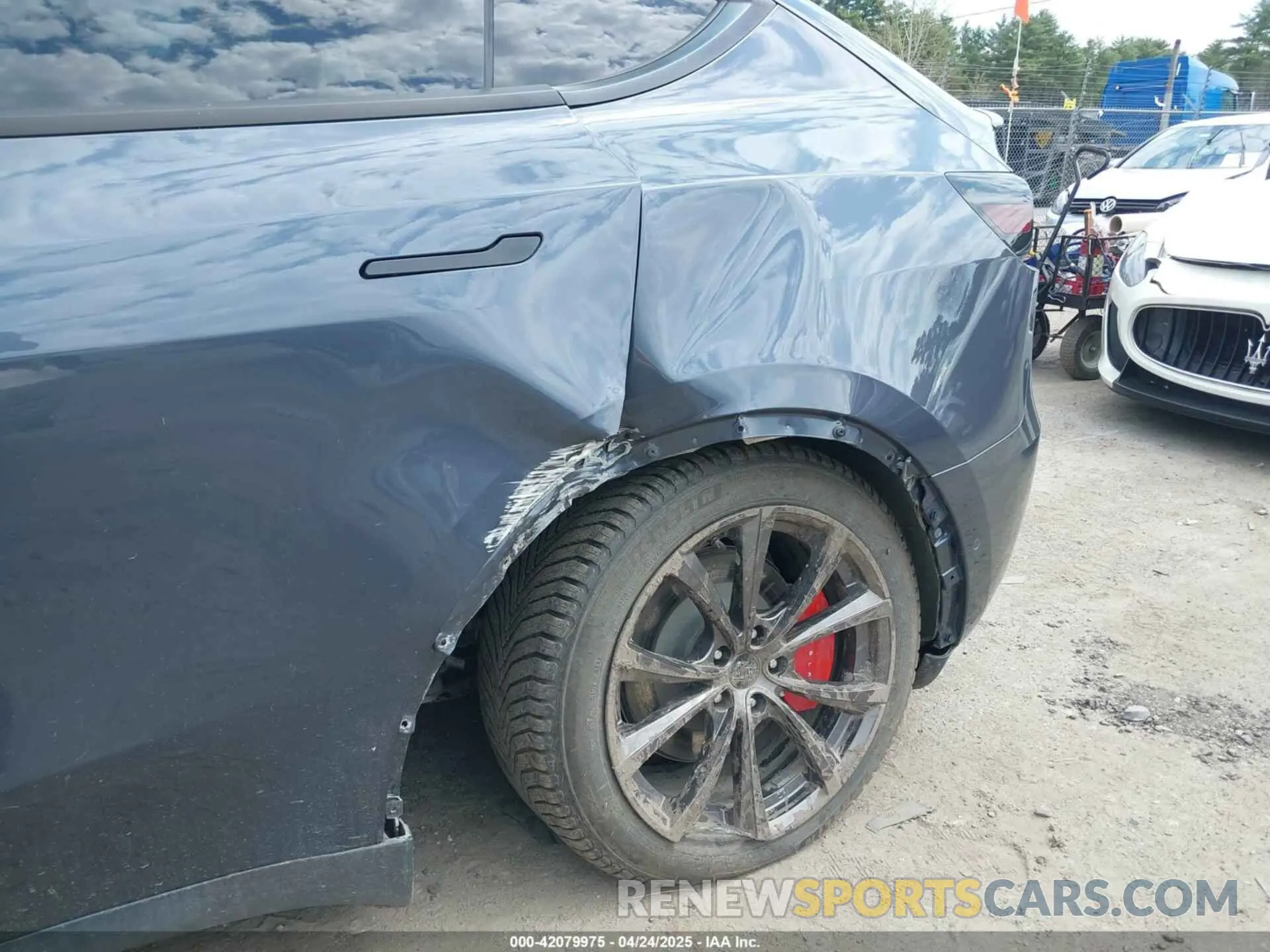 6 Фотография поврежденного автомобиля 7SAYGDEF6NF558028 TESLA MODEL Y 2022