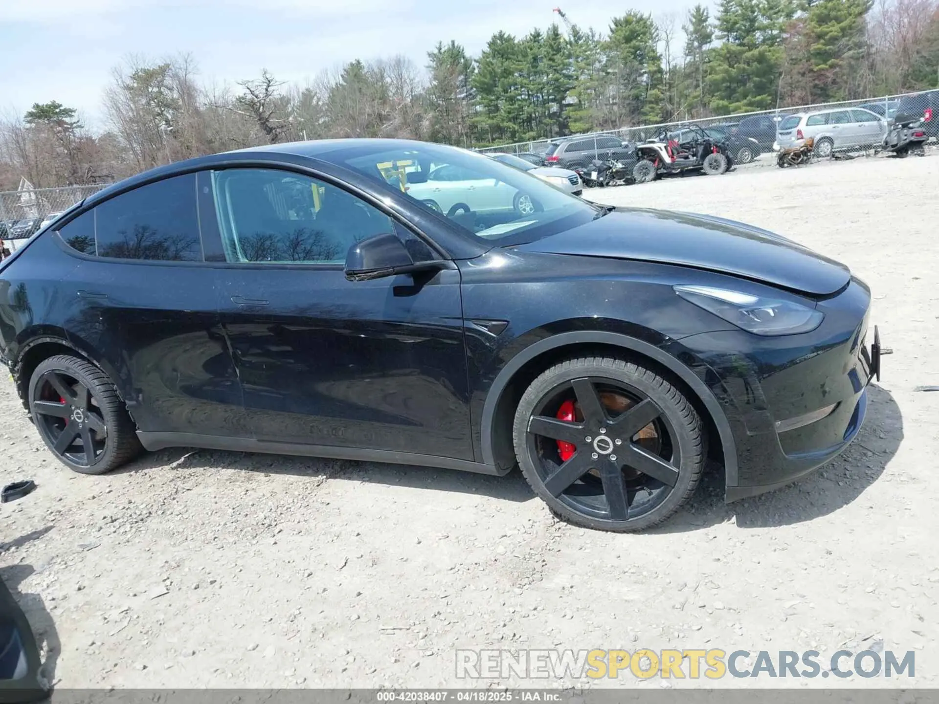 14 Фотография поврежденного автомобиля 7SAYGDEF7NF310113 TESLA MODEL Y 2022