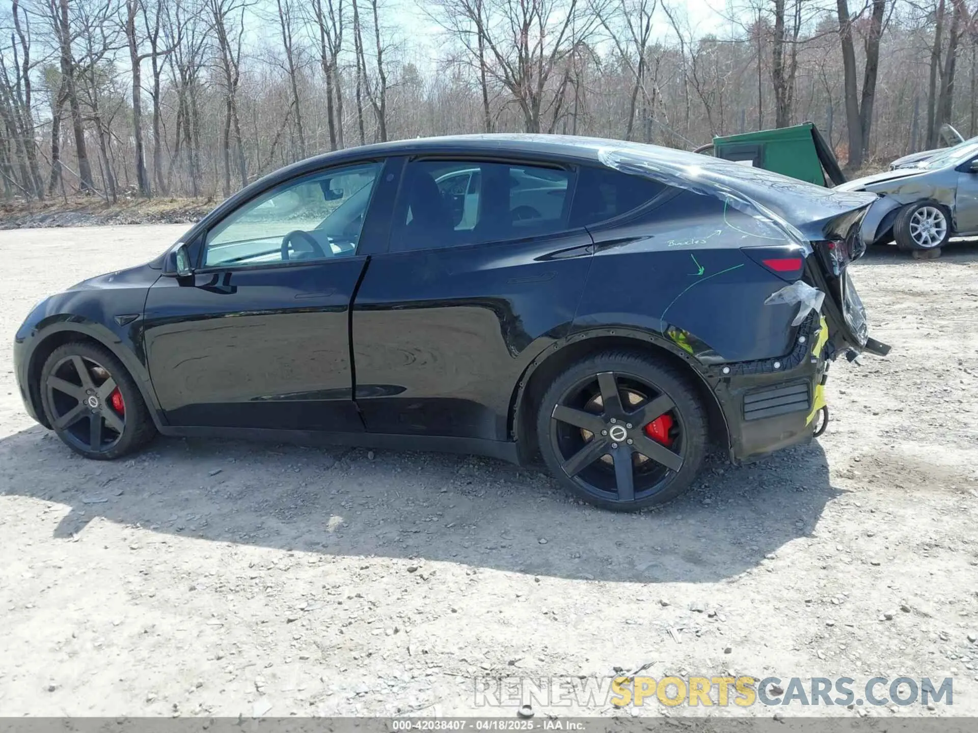 15 Фотография поврежденного автомобиля 7SAYGDEF7NF310113 TESLA MODEL Y 2022