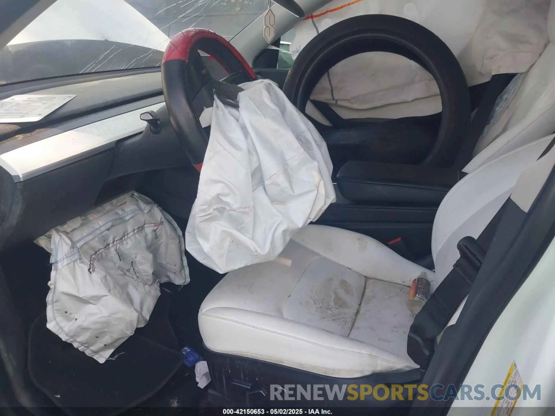 5 Фотография поврежденного автомобиля 7SAYGDEF7NF380775 TESLA MODEL Y 2022