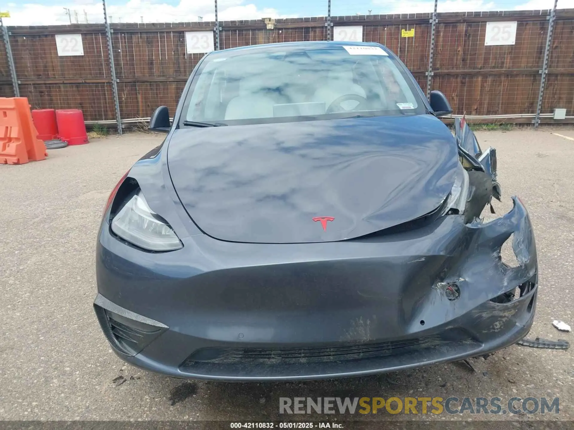 11 Фотография поврежденного автомобиля 7SAYGDEF7NF405769 TESLA MODEL Y 2022