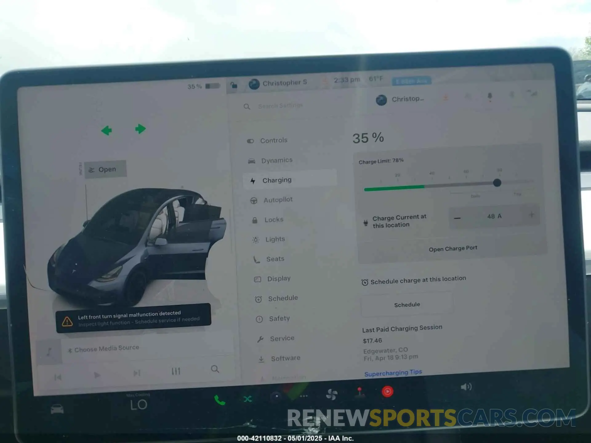 16 Фотография поврежденного автомобиля 7SAYGDEF7NF405769 TESLA MODEL Y 2022