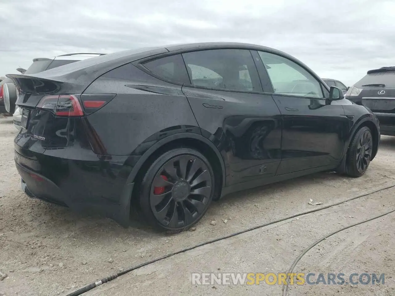 3 Photograph of a damaged car 7SAYGDEF7NF441882 TESLA MODEL Y 2022