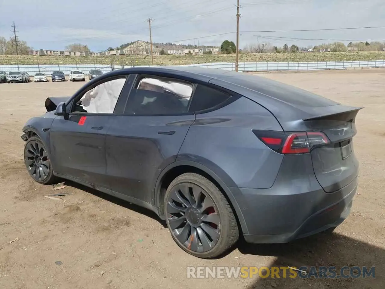 2 Фотография поврежденного автомобиля 7SAYGDEF7NF456866 TESLA MODEL Y 2022