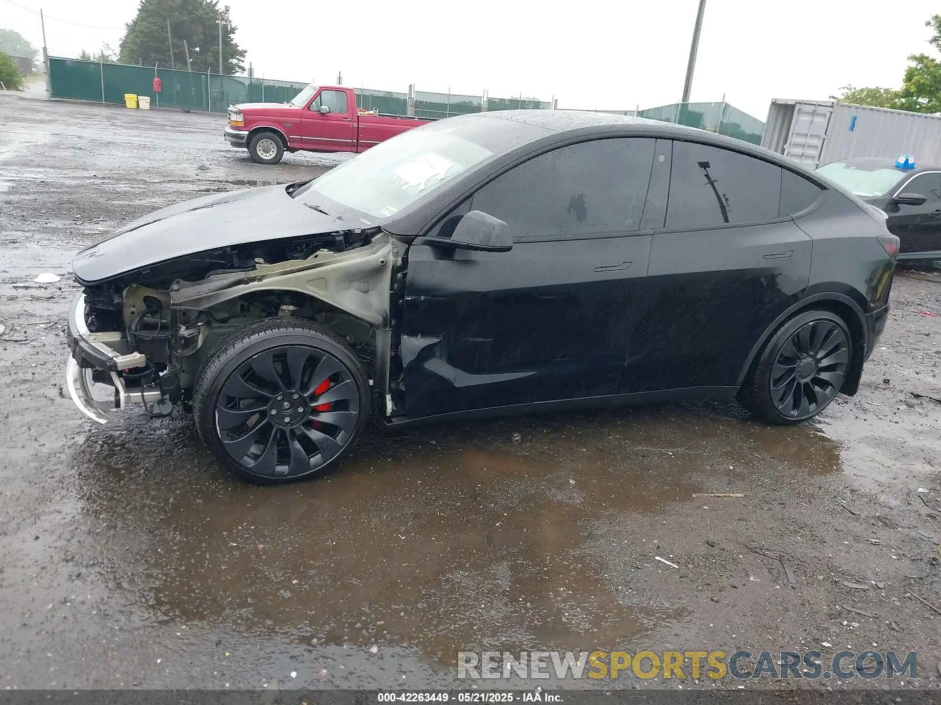 15 Photograph of a damaged car 7SAYGDEF7NF457757 TESLA MODEL Y 2022