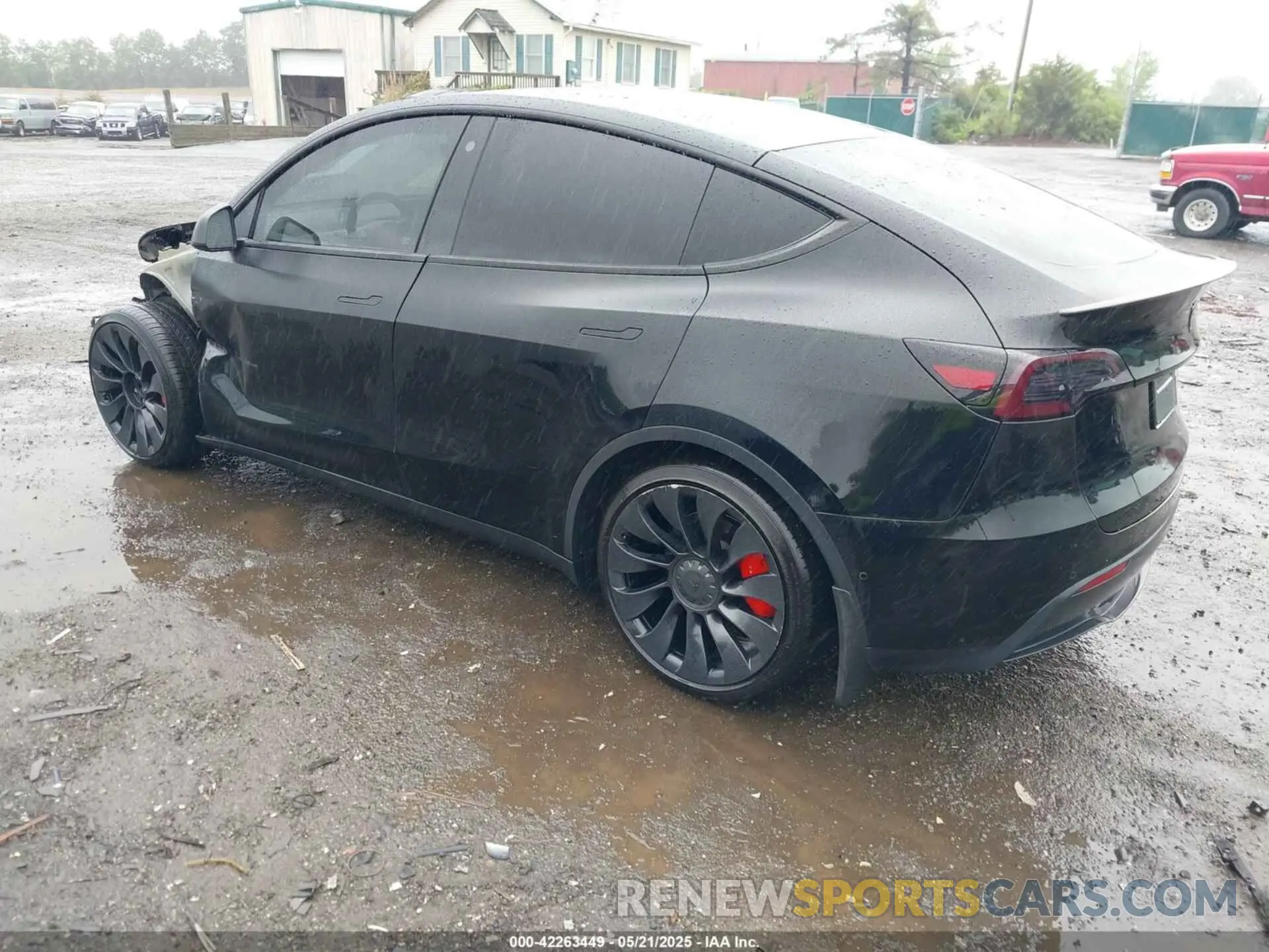 3 Photograph of a damaged car 7SAYGDEF7NF457757 TESLA MODEL Y 2022
