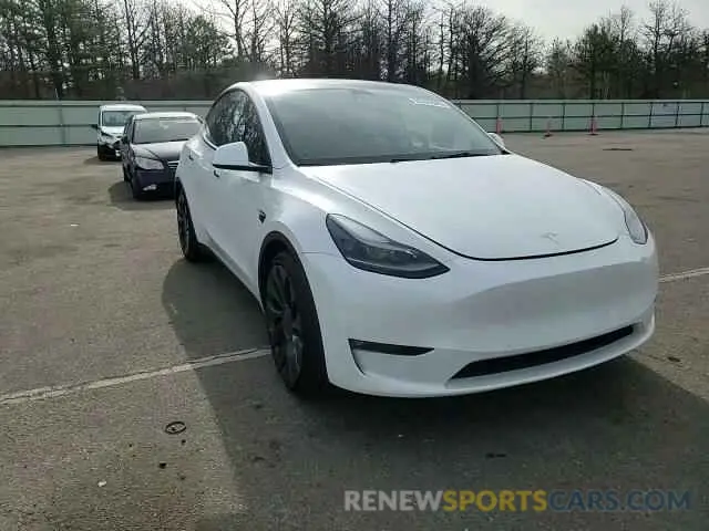 14 Photograph of a damaged car 7SAYGDEF7NF465731 TESLA MODEL Y 2022