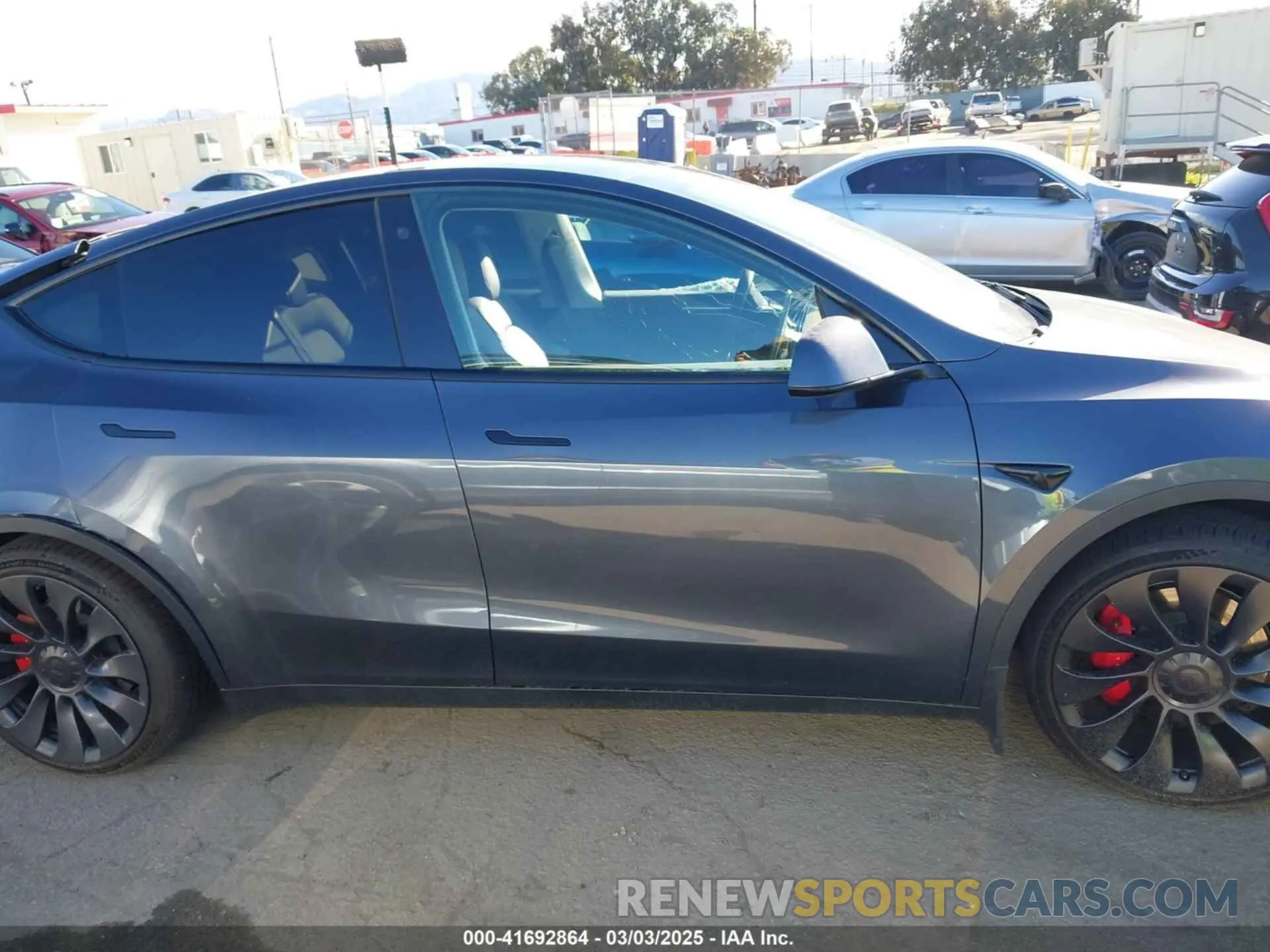 12 Фотография поврежденного автомобиля 7SAYGDEF7NF562895 TESLA MODEL Y 2022