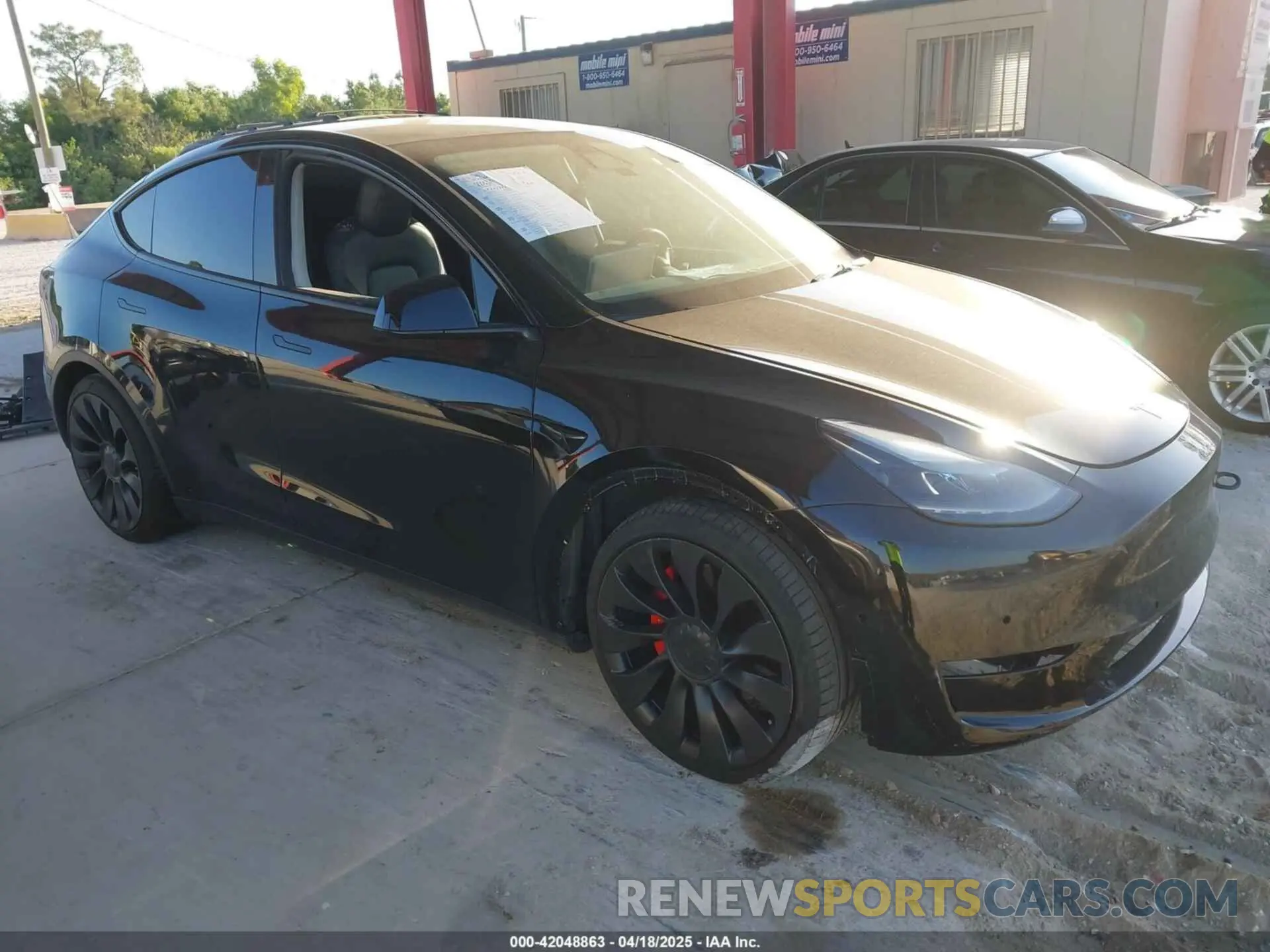 1 Фотография поврежденного автомобиля 7SAYGDEF8NF324005 TESLA MODEL Y 2022