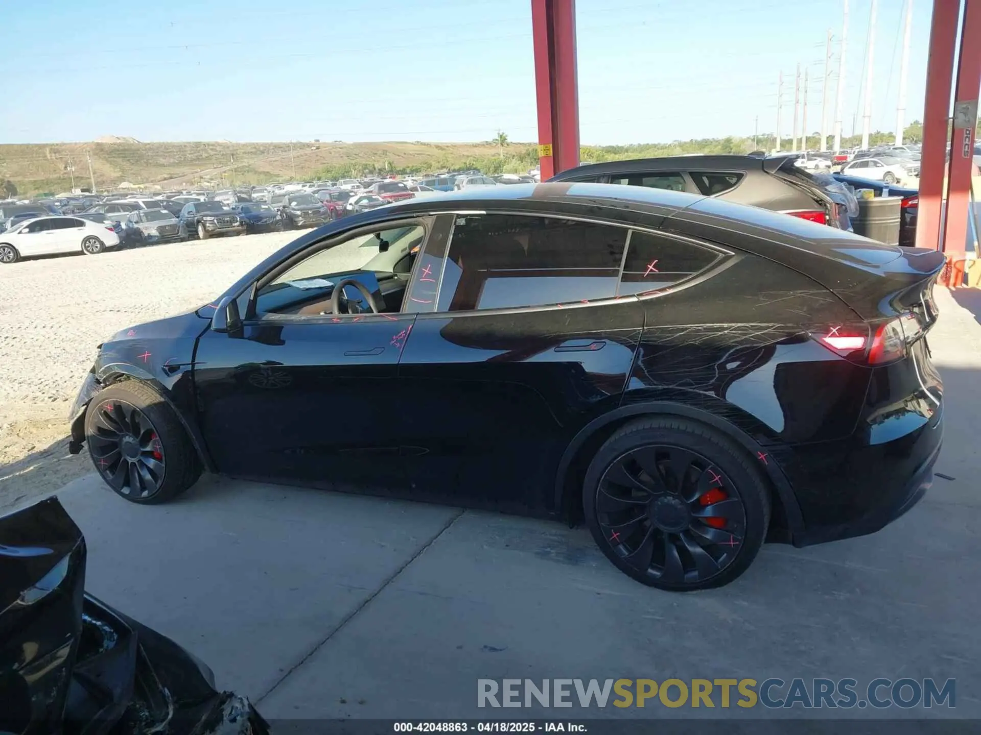 14 Фотография поврежденного автомобиля 7SAYGDEF8NF324005 TESLA MODEL Y 2022