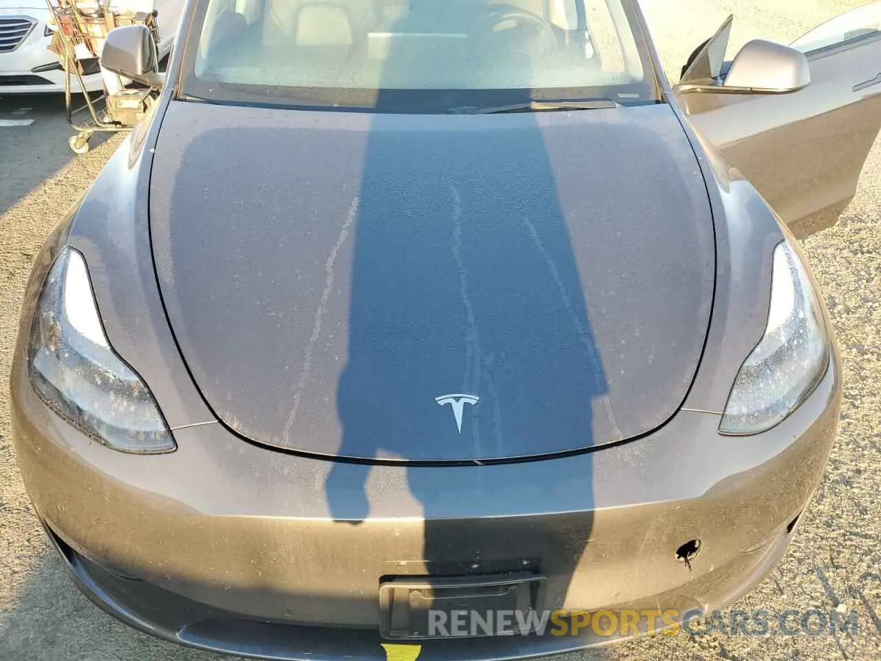 12 Photograph of a damaged car 7SAYGDEF8NF348739 TESLA MODEL Y 2022