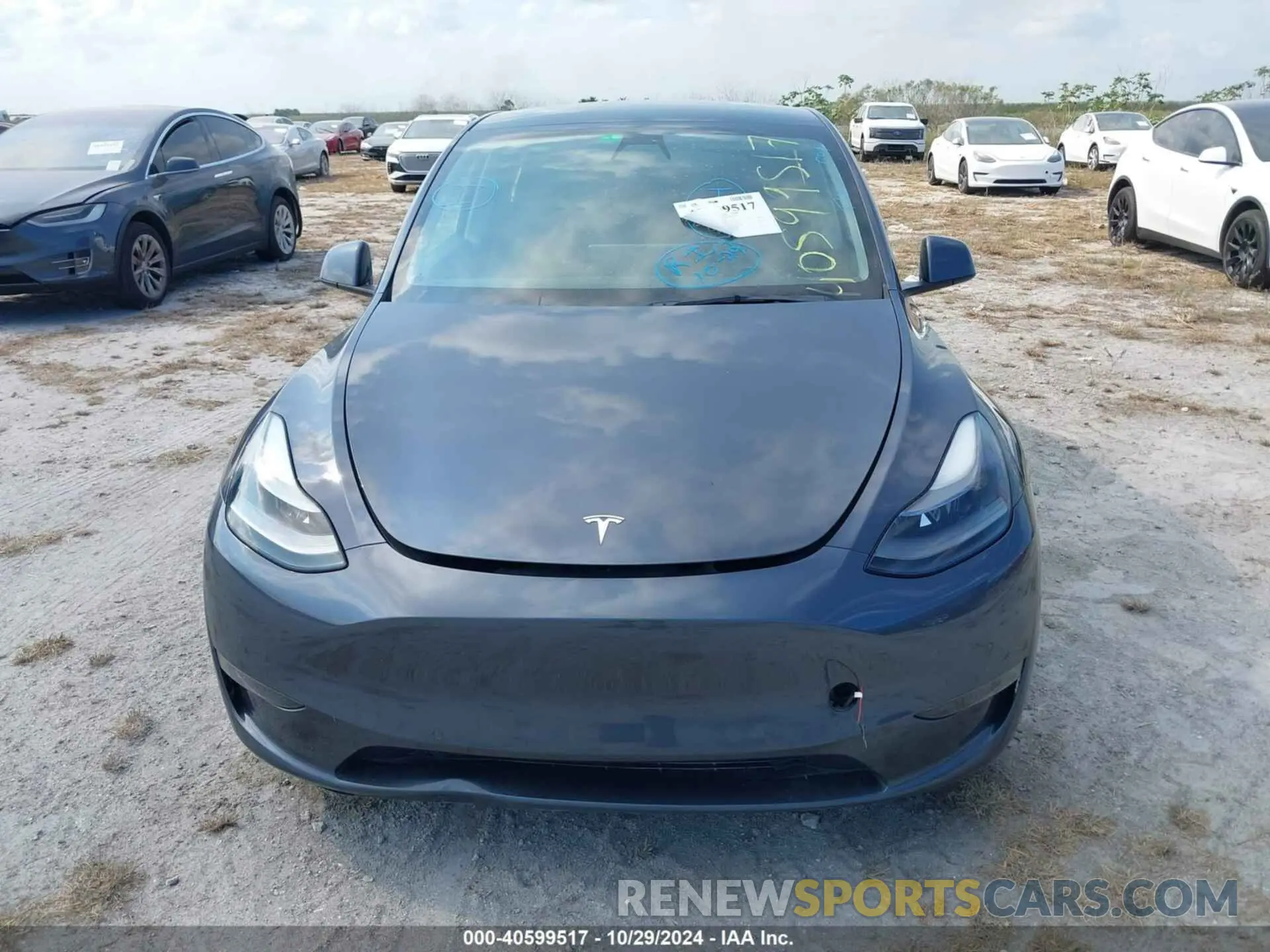 12 Фотография поврежденного автомобиля 7SAYGDEF8NF375505 TESLA MODEL Y 2022