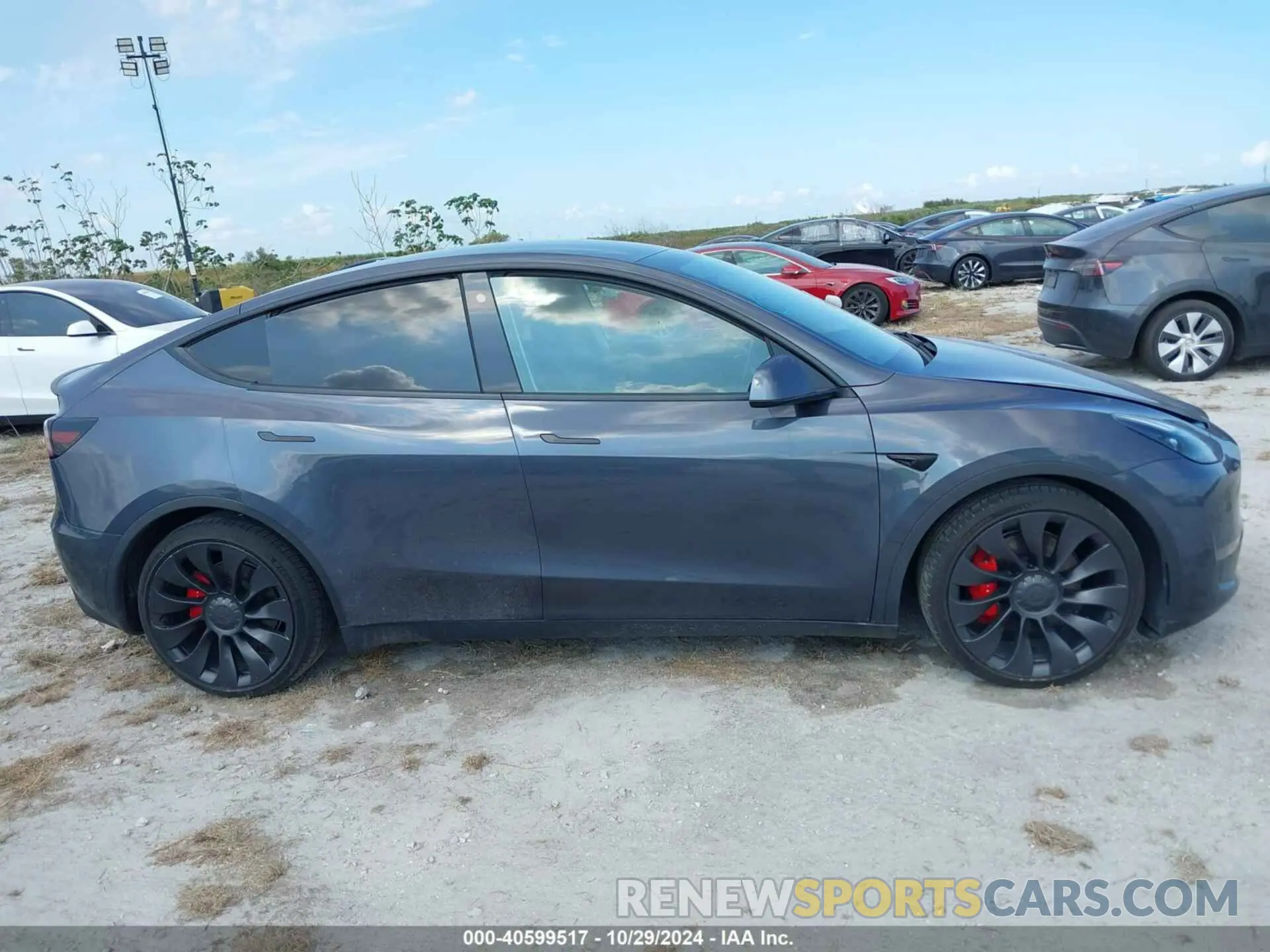 13 Фотография поврежденного автомобиля 7SAYGDEF8NF375505 TESLA MODEL Y 2022