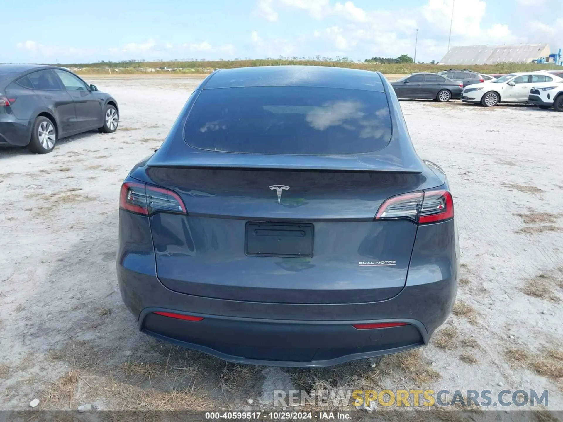 16 Фотография поврежденного автомобиля 7SAYGDEF8NF375505 TESLA MODEL Y 2022