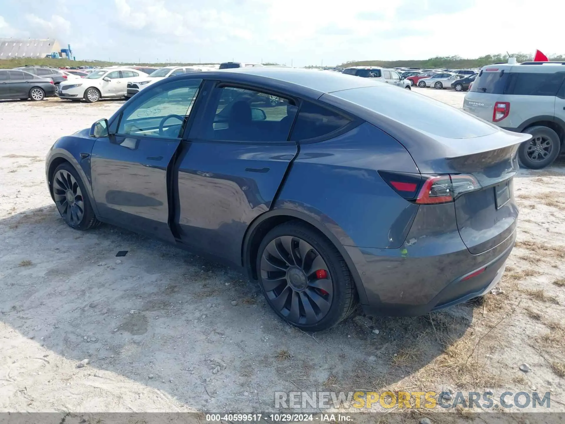 3 Фотография поврежденного автомобиля 7SAYGDEF8NF375505 TESLA MODEL Y 2022
