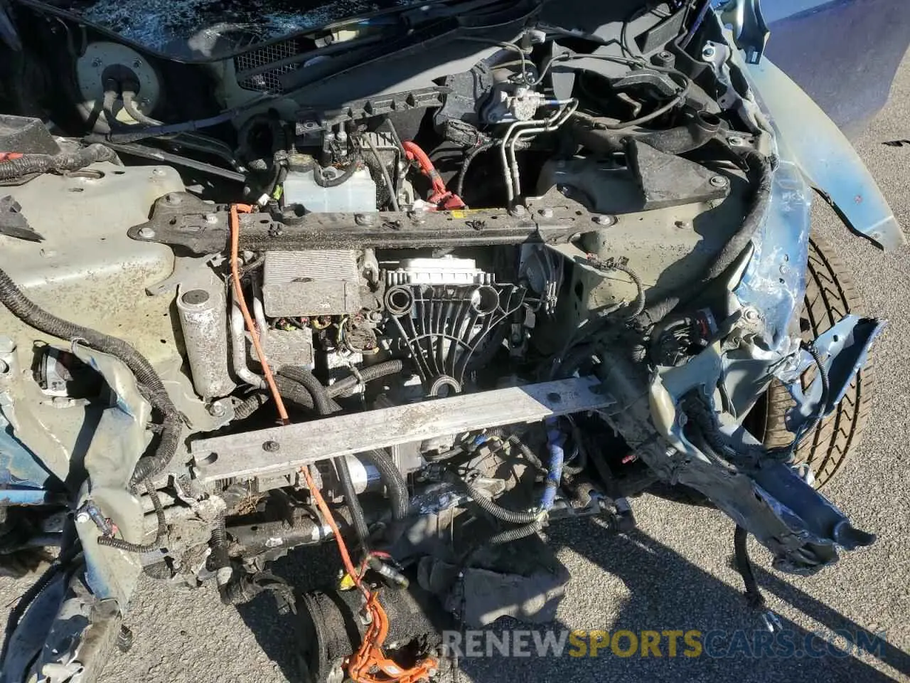11 Photograph of a damaged car 7SAYGDEF8NF375858 TESLA MODEL Y 2022