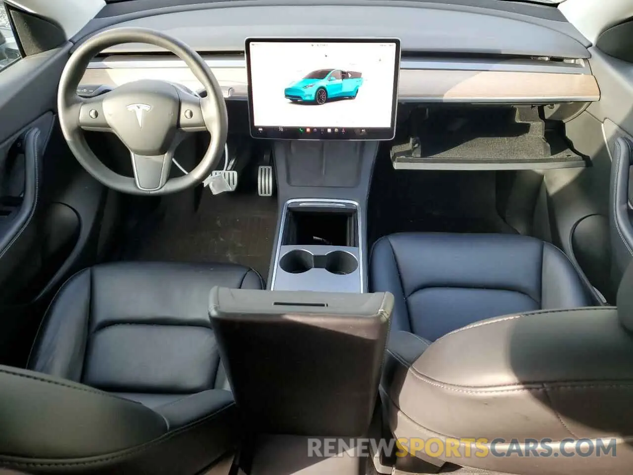 8 Photograph of a damaged car 7SAYGDEF8NF397150 TESLA MODEL Y 2022