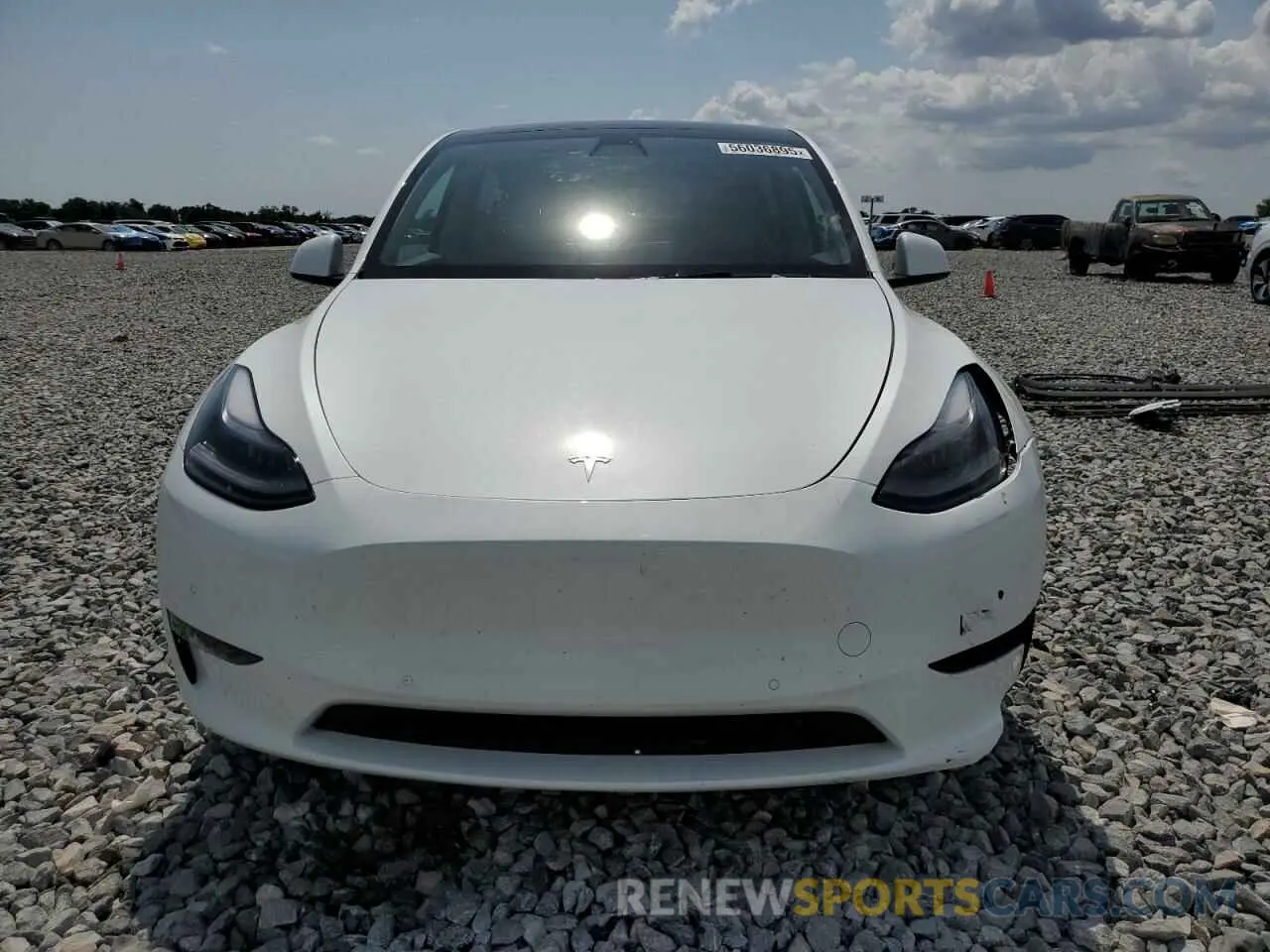 5 Photograph of a damaged car 7SAYGDEF8NF469285 TESLA MODEL Y 2022