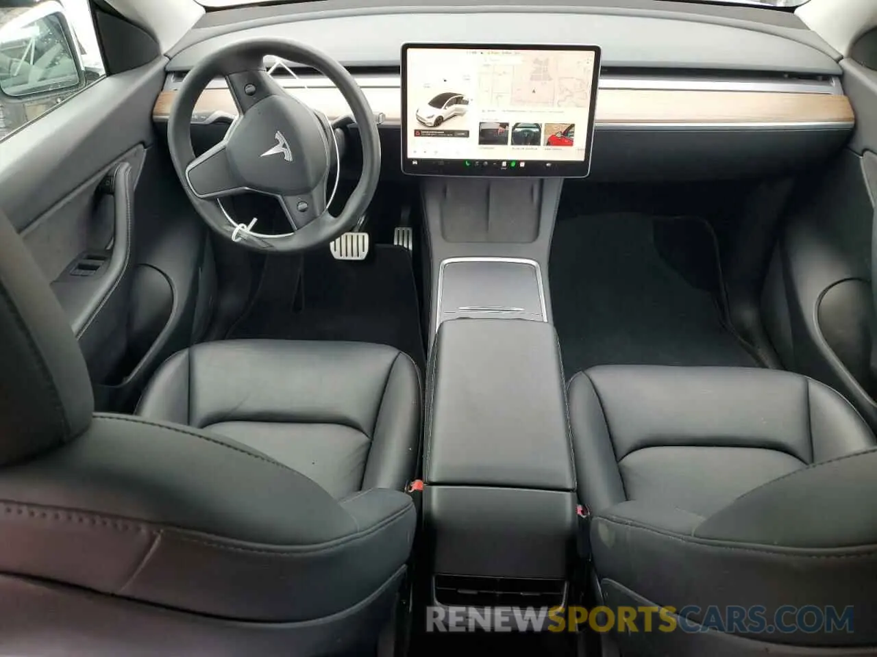 8 Photograph of a damaged car 7SAYGDEF8NF469285 TESLA MODEL Y 2022