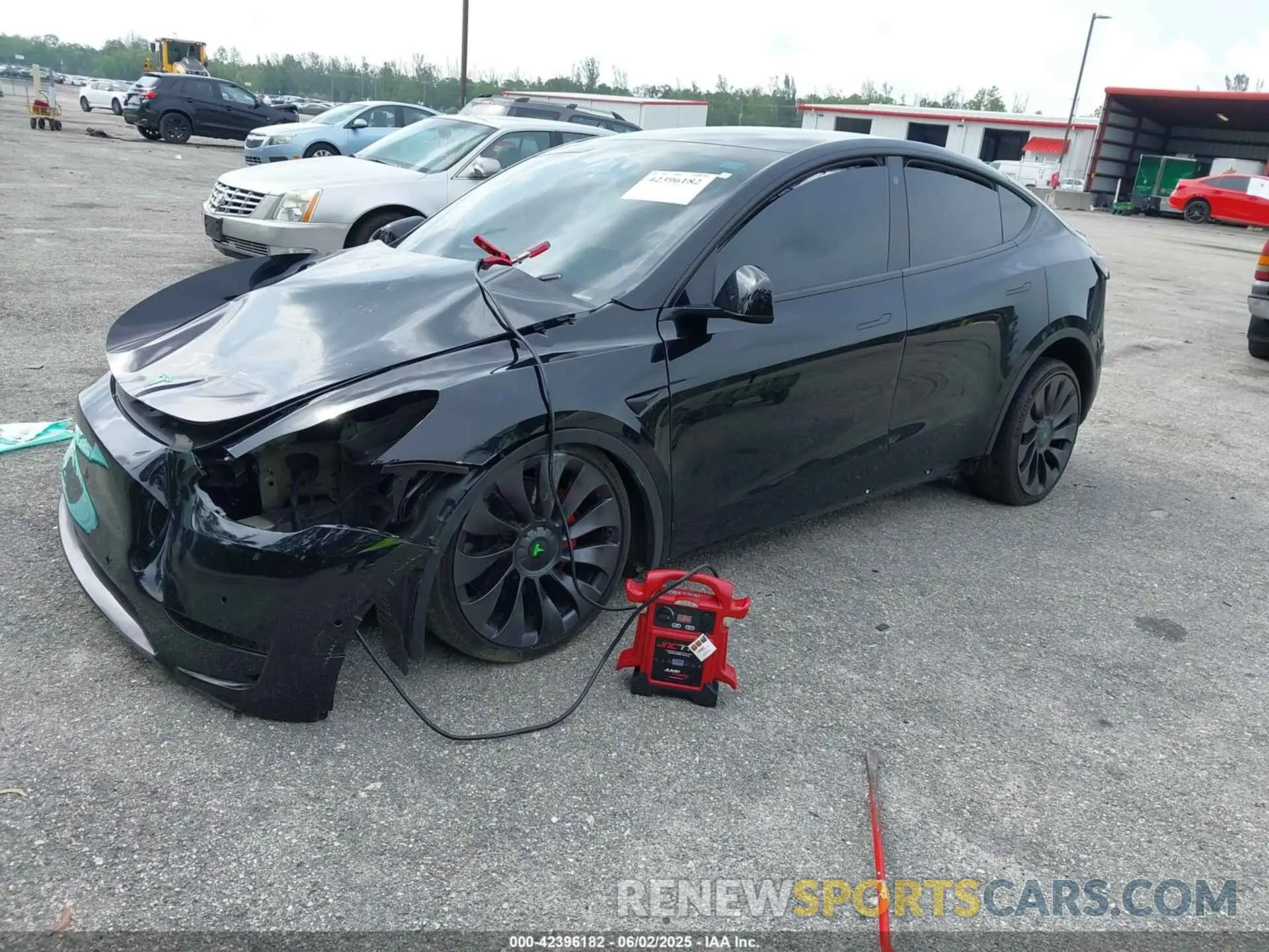 2 Photograph of a damaged car 7SAYGDEF8NF545894 TESLA MODEL Y 2022