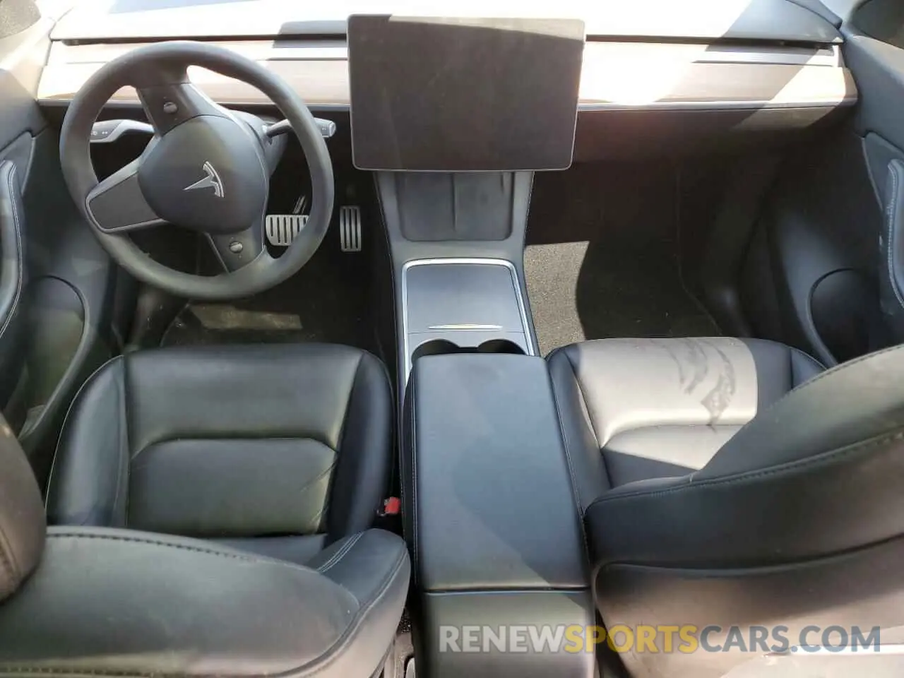 8 Фотография поврежденного автомобиля 7SAYGDEF9NF340987 TESLA MODEL Y 2022