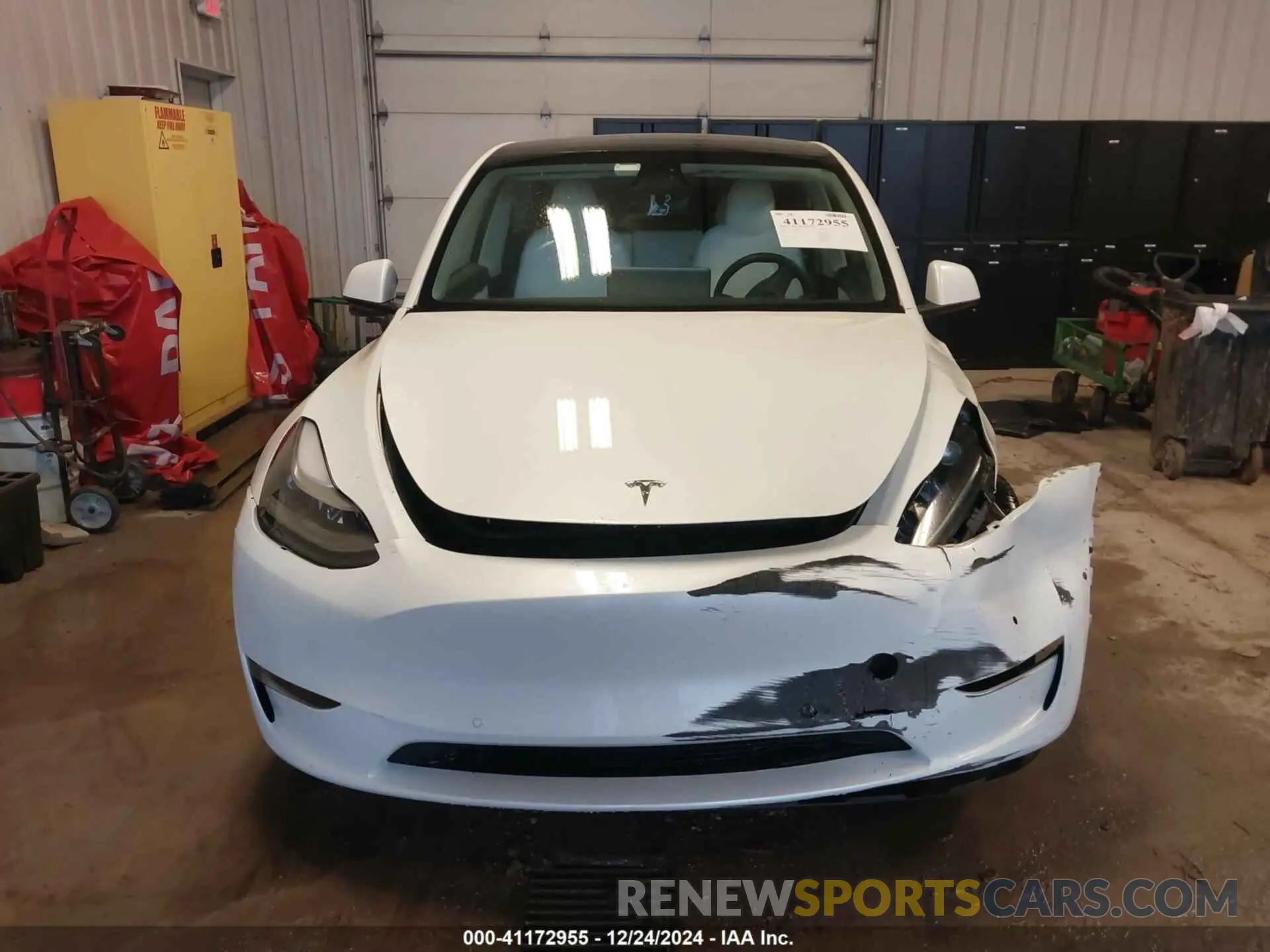 12 Фотография поврежденного автомобиля 7SAYGDEF9NF382740 TESLA MODEL Y 2022