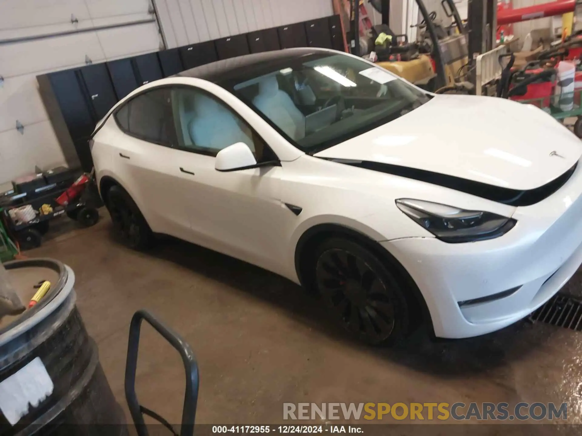 13 Фотография поврежденного автомобиля 7SAYGDEF9NF382740 TESLA MODEL Y 2022
