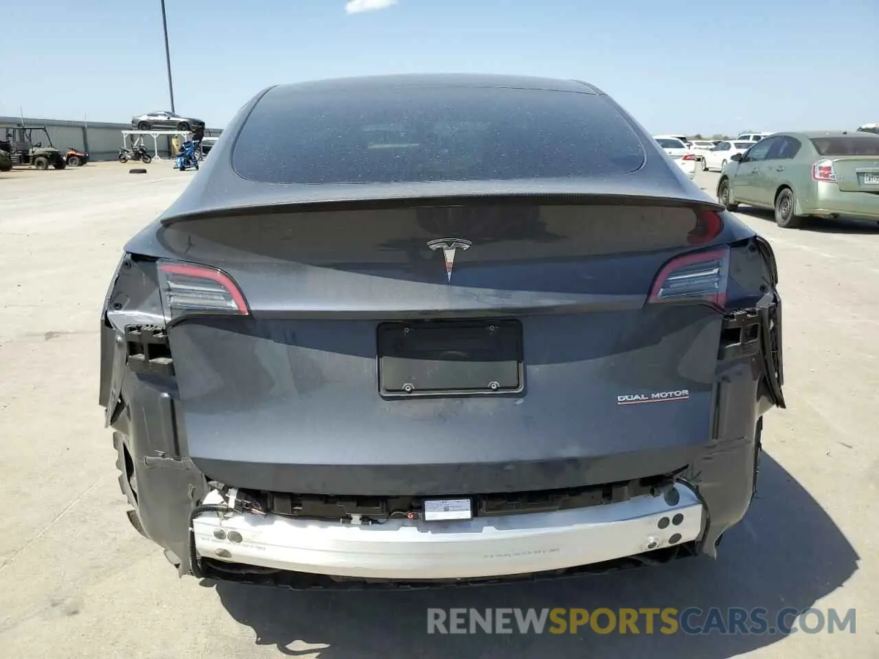 6 Фотография поврежденного автомобиля 7SAYGDEF9NF391454 TESLA MODEL Y 2022