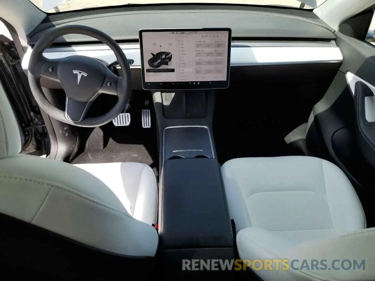 8 Фотография поврежденного автомобиля 7SAYGDEF9NF391454 TESLA MODEL Y 2022