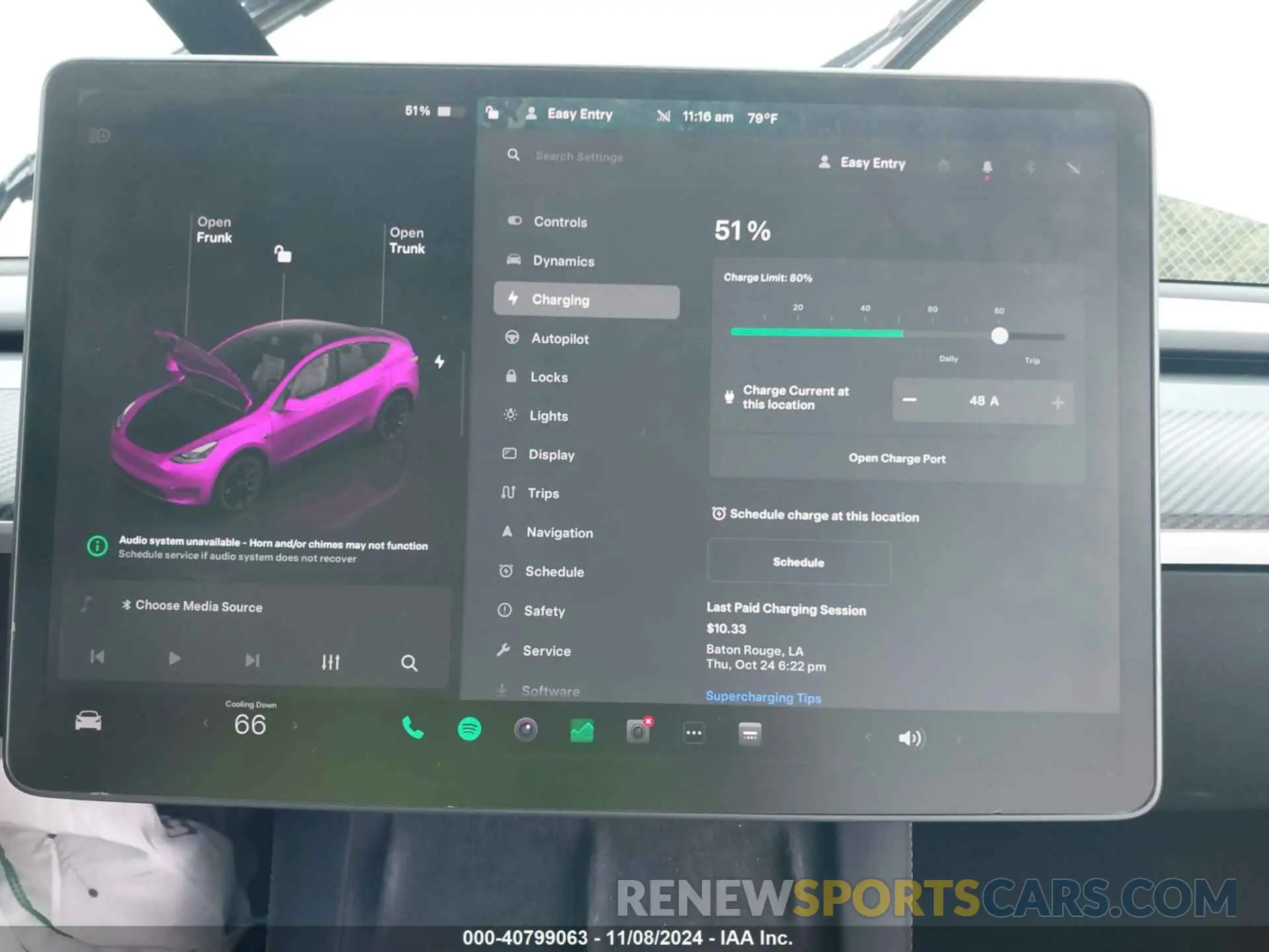 16 Photograph of a damaged car 7SAYGDEF9NF394256 TESLA MODEL Y 2022
