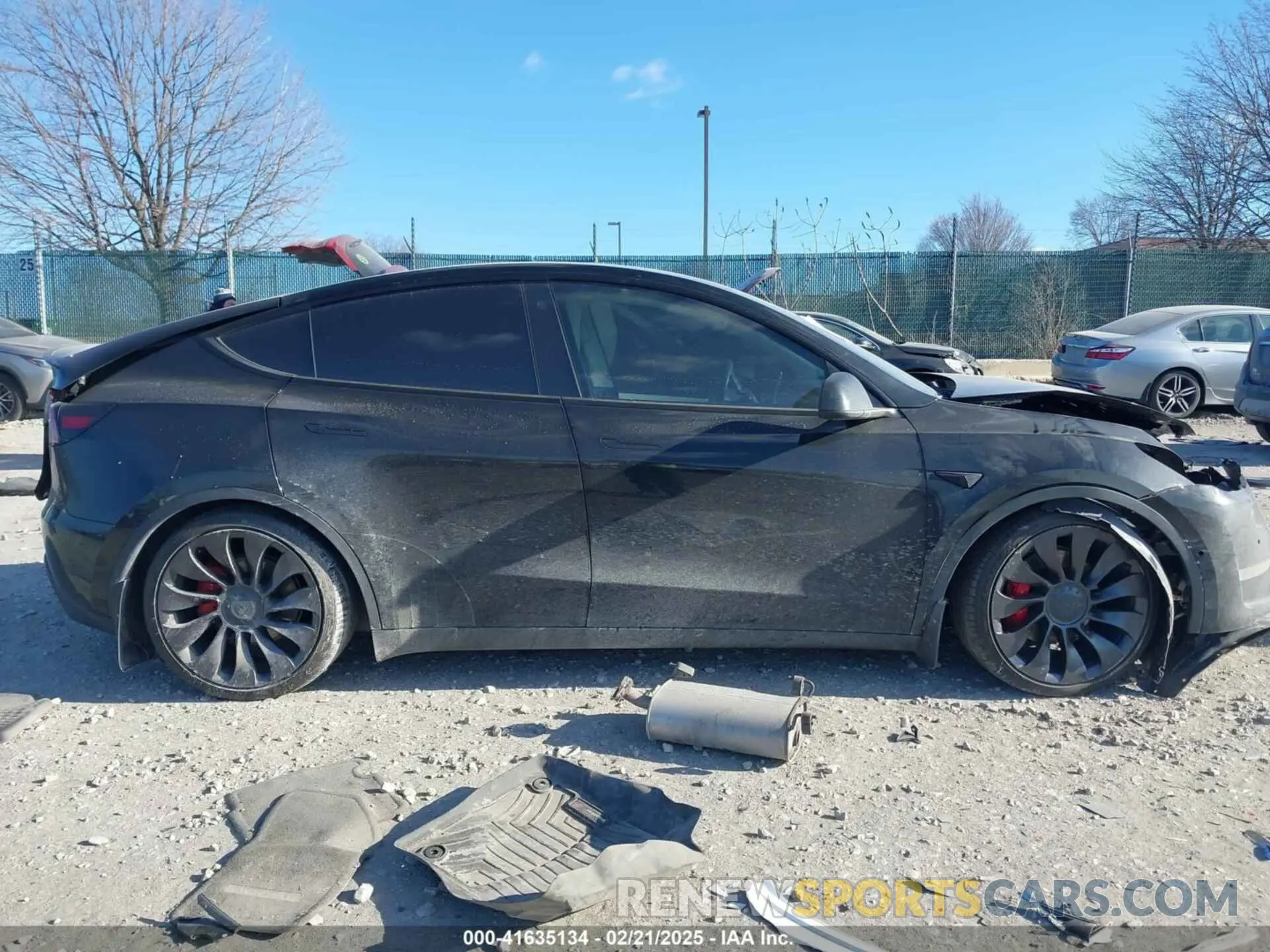 13 Фотография поврежденного автомобиля 7SAYGDEF9NF399246 TESLA MODEL Y 2022