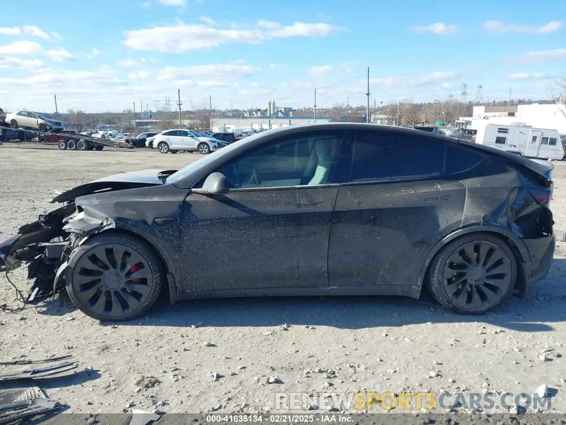14 Фотография поврежденного автомобиля 7SAYGDEF9NF399246 TESLA MODEL Y 2022